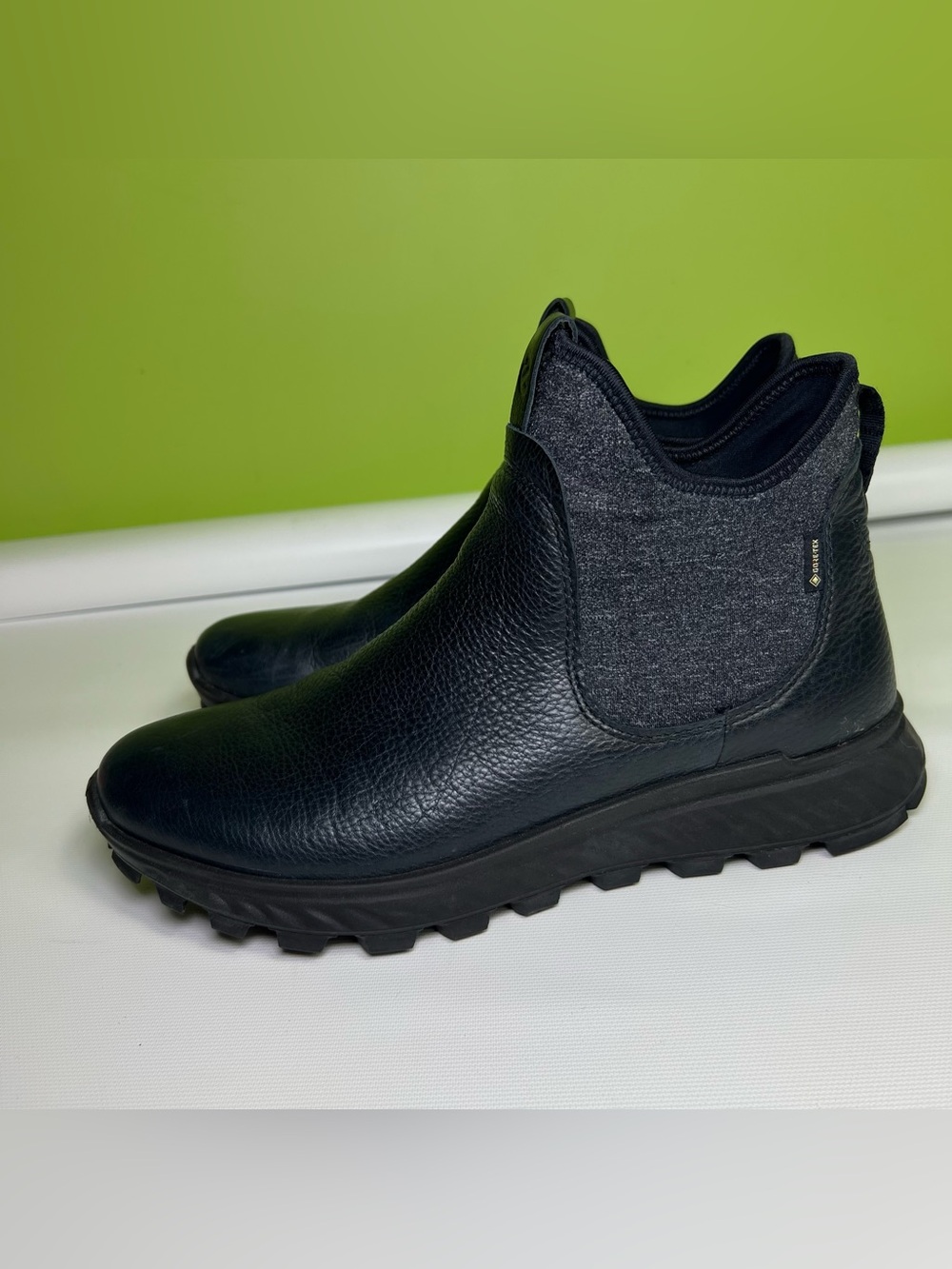 Women's ECCO Exostrike Gore-Tex Waterproof Boot Black size 10